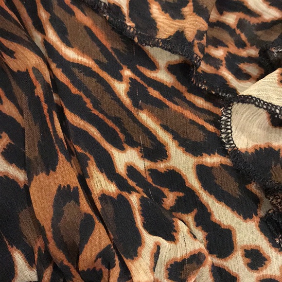 LEOPARD PRINT DRESS - Picture 3 of 4